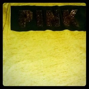 Pink Varsity long sleeve shirt